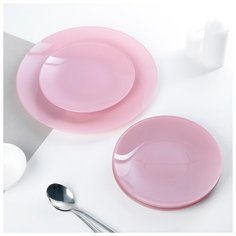 Сервиз столовый на 6 персон "Палитра" 6 тарелок 20 см, 1 тарелка 30 см 4204947 Nina Glass