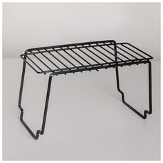 Полка для шкафа , 24х14,3х14,6 см, цвет черный 4563588 Сима ленд