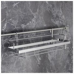 Полка на рейлинг 38х11х11,2 см 1112777 Доляна