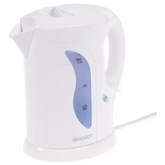 Чайник электрический ENERGY E-207, пластик, 1.2 л, 900 - 1100 Вт, белый 4412159