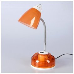 Настольная лампа 1x60W E27 оранжевая 16,5x16,5x51см 2815777 Уютель