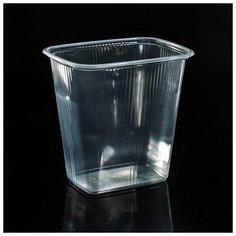 Контейнер одноразовый 500 мл, 10,8х8,2х10,6 см, набор 100 шт 1099566 Мистерия