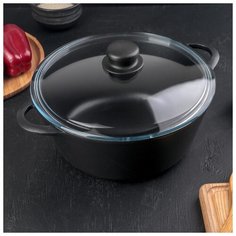 Кастрюля 4л Классик стекл. крышка (в п/у) 4743342 Горница