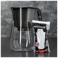 Фильтр-кувшин 4,2 л "Аквафор-Прованс", цвет черный 2429305