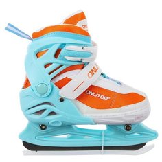 Коньки ледовые раздвижные 225М, размер 30-33 5005046 Onlitop