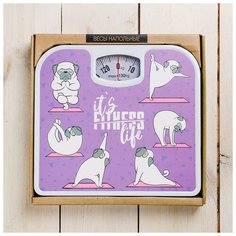 Весы напольные "Its fitness life", 24,3 х 26,7 см 3958451 Сима ленд
