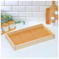 Поднос деревянный для завтрака 50×30 см 6245069 Сима ленд