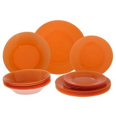 Столовый сервиз 18 предметов "Уоркшоп Оранж виладж" 2864039 Pasabahce