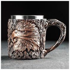 Кружка "Средневековье. Орел" 400 мл 14х8,5х11,5 см 4595094 Сима ленд