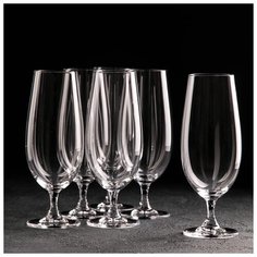 Набор бокалов для пива 380 мл Sylvia, 6 шт 5697895 Crystalite Bohemia