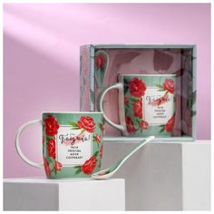 Набор "Бабушка", кружка 350 мл, ложка 5167762 Дорого внимание