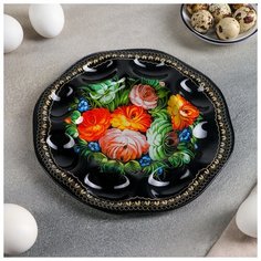 Подставка для яица 8 ячеек "Народные мотивы" 21х1 см 4541038 Доляна