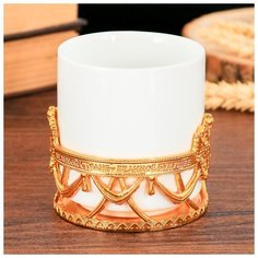 Кружка с металлическим декором "Россия", 70 мл 2252459 Дорого внимание