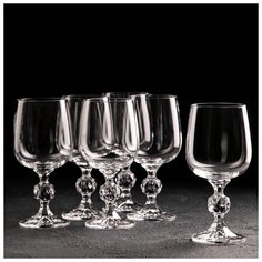 Набор бокалов для вина 230 мл Sterna , 6 шт 5697891 Crystalite Bohemia