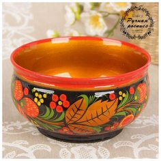 Чашка «Ягодка», средняя, 15×7 см, хохлома 298167 Сима ленд