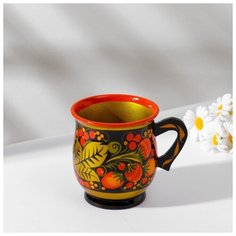 Кружка, 9х11 см, 200мл, хохлома 5248231 Сима ленд