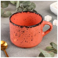 Чашка чайная 9,5 см, h 7,5 см, 350 мл "Topazio" 4839229 Хорекс