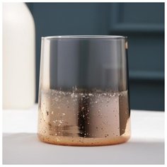 Стакан "Мерцание" 200 мл, 7,5х8,5 см, цвет золотой 4711681 Сима ленд