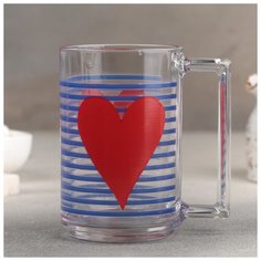 Кружка 320 мл MON COEUR ROUGE 4805951 Luminarc