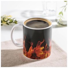 Кружка-хамелеон "Огонь" 280 мл 5219539 Доляна