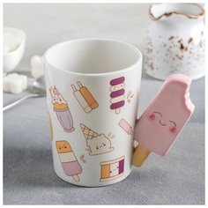 Кружка "Мороженое. Эскимо" 400 мл, 13,5х8,5х11 см 4597484 Сима ленд