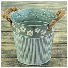 Кашпо "Ведерко" 15*15*15 см 2869687 Take It Easy