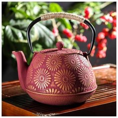 Чайник с ситом 900 мл "Астор" 3901987 Сима ленд