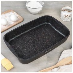 Противень 400х295х50, АП линия "Granit Ultra" (blue) 5294306 Kukmara