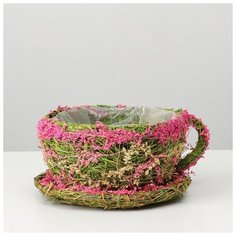 Кашпо из травы 27X21X11CM 6259333 Сима ленд