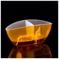 Горшок для орхидей 32х14 см "Орхидея", цвет янтарный 4518140 Алеана