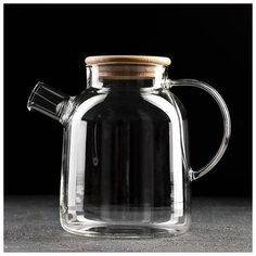 Чайник заварочный с металл ситом "Эко" 1700 мл, 20х13х18,5 см Magistro