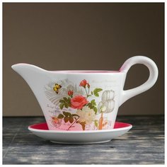 Горшок цветочный в форме кувшина "Розы" 29*17*13 см 3924676 Take It Easy