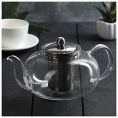 Чайник заварочный с металл. ситом "Калиопа" 1000 мл 1267954 Сима ленд