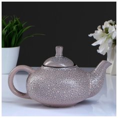 Чайник "Кроха" средний 0,7л мрамор 1189200 Борисовская керамика