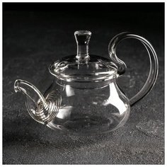 Чайник заварочный с металл ситом "Элегия. Доляна" 300 мл 5665982