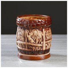 Кашпо "Село №2" 1.5 л 1131519 Керамика ручной работы