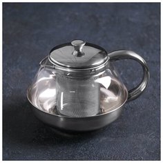 Чайник заварочный "Металлик" 600 мл 563248 Сима ленд