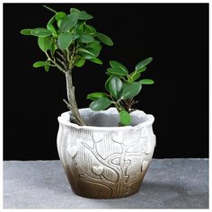 Кашпо керамическое "Дерево с сердечками" 10*12см 5274549 Take It Easy