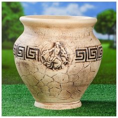 Кашпо "Греция" горшок 20 л 1389003 Керамика ручной работы