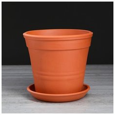 Цветочный горшок "Колорадо" 2.8КОЛ 1354688 Красная глина