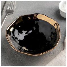 Салатник "Инь-янь" 450 мл, 15х4,8 см, цвет черный 4468326 Сима ленд