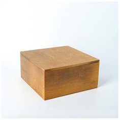 Кашпо деревянное 19×19×10 см, брашированное 5488065 Сима ленд