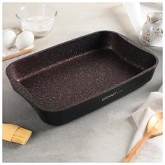 Противень 335х220х55, АП линия "Granit Ultra" (red) 4849948 Kukmara