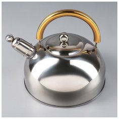 Чайник со свистком 2,1 л "Роскошь" 851933 Доляна