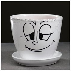 Горшок цветочный Настроение 1 л 5224067 Сима ленд