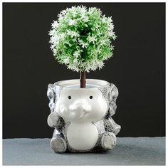 Кашпо керамическое "Слоник" 10*11см 5274459 Take It Easy