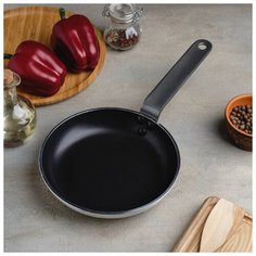 Сковорода с антипригарным покрытием "Профи" 20 х 3,5 см 4689028 Сима ленд