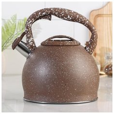 Чайник 3 л со свистком "Мрамор" со свистком 5462231 Сима ленд