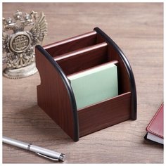 Органайзер 3 секции, серия Зебрано с кантом темным, 11*13см 1689589 Сима ленд