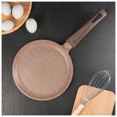 Сковорода блинная "Алтай" (АП) 22 см пластиковая ручка 4780548 Гардарика